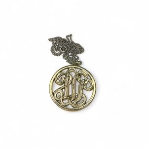 Vintage Gold Pendant Necklace